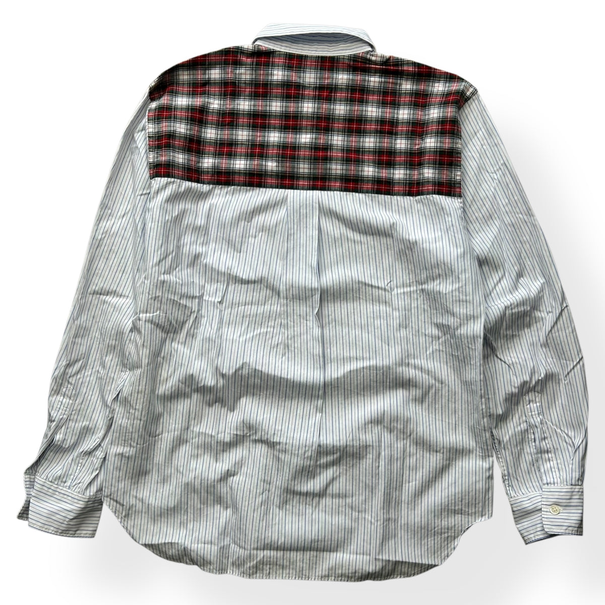 Comme des Garcons Homme Deux Striped Long Sleeve Shirt XS