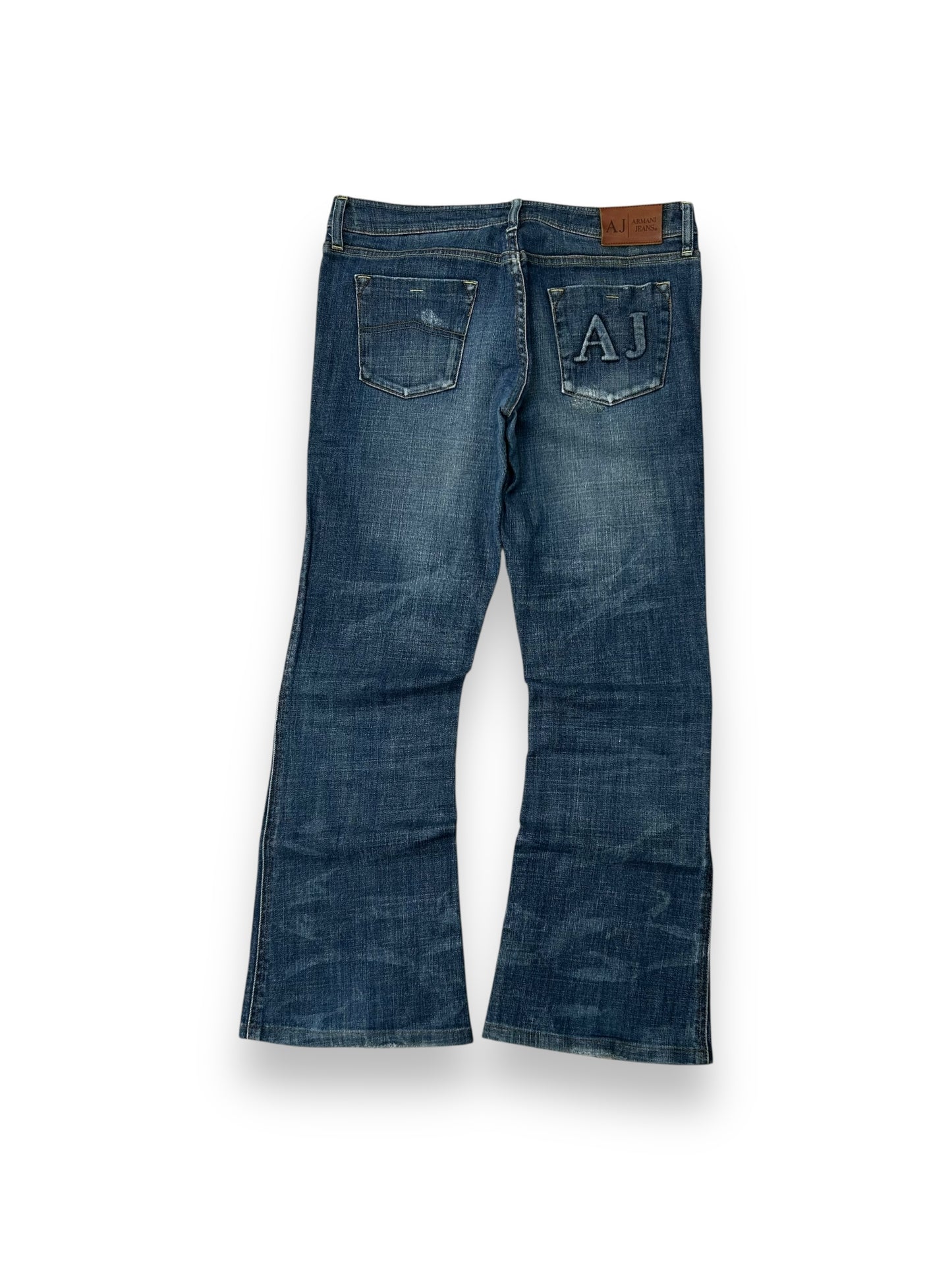 Vintage Armani Jeans Bootcut Flared Jeans W30 L30