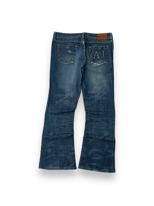 Vintage Armani Jeans Bootcut Flared Jeans W30 L30
