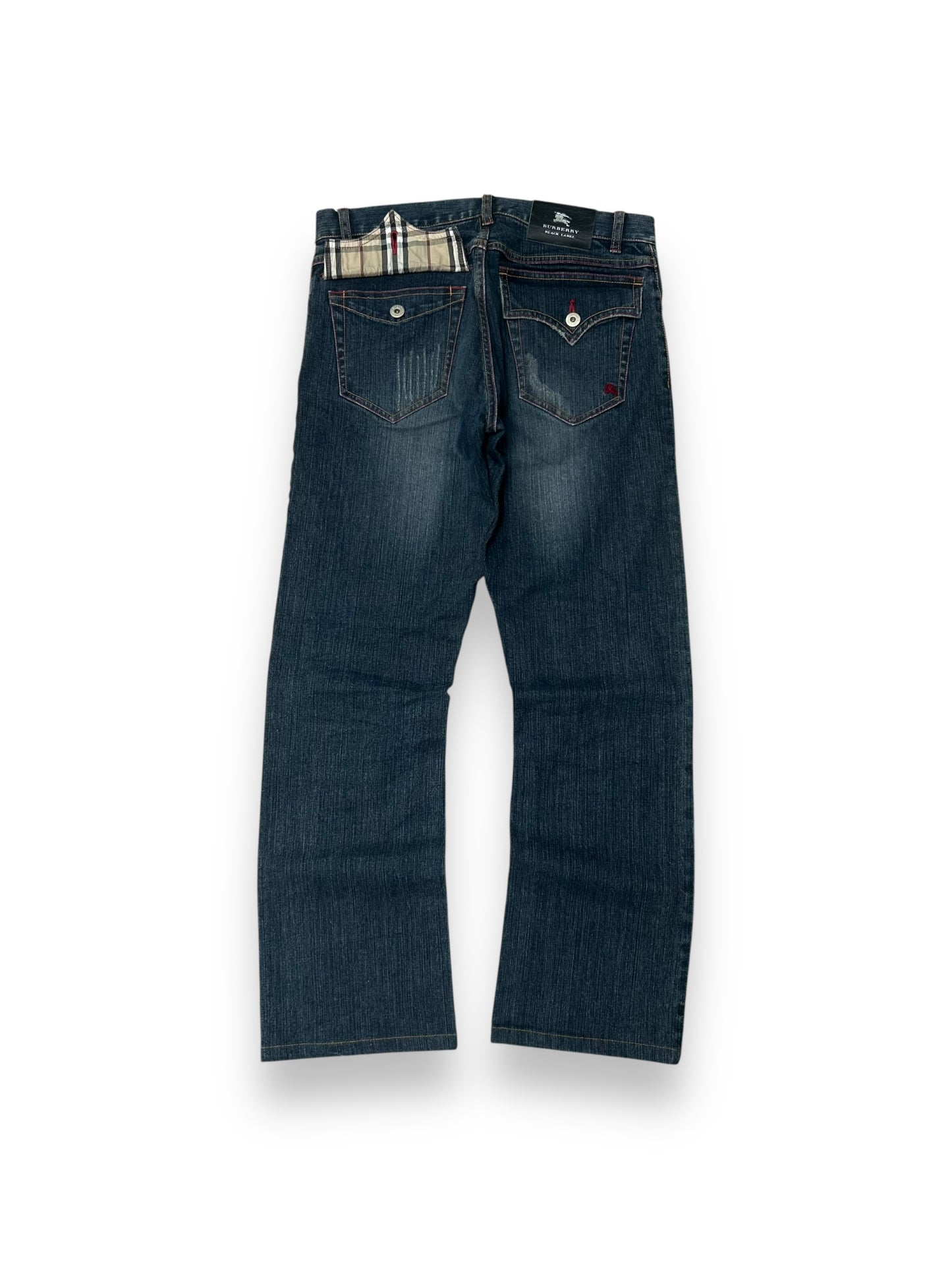 Vintage Burberry Black Label Nova Check Jeans W30 L29