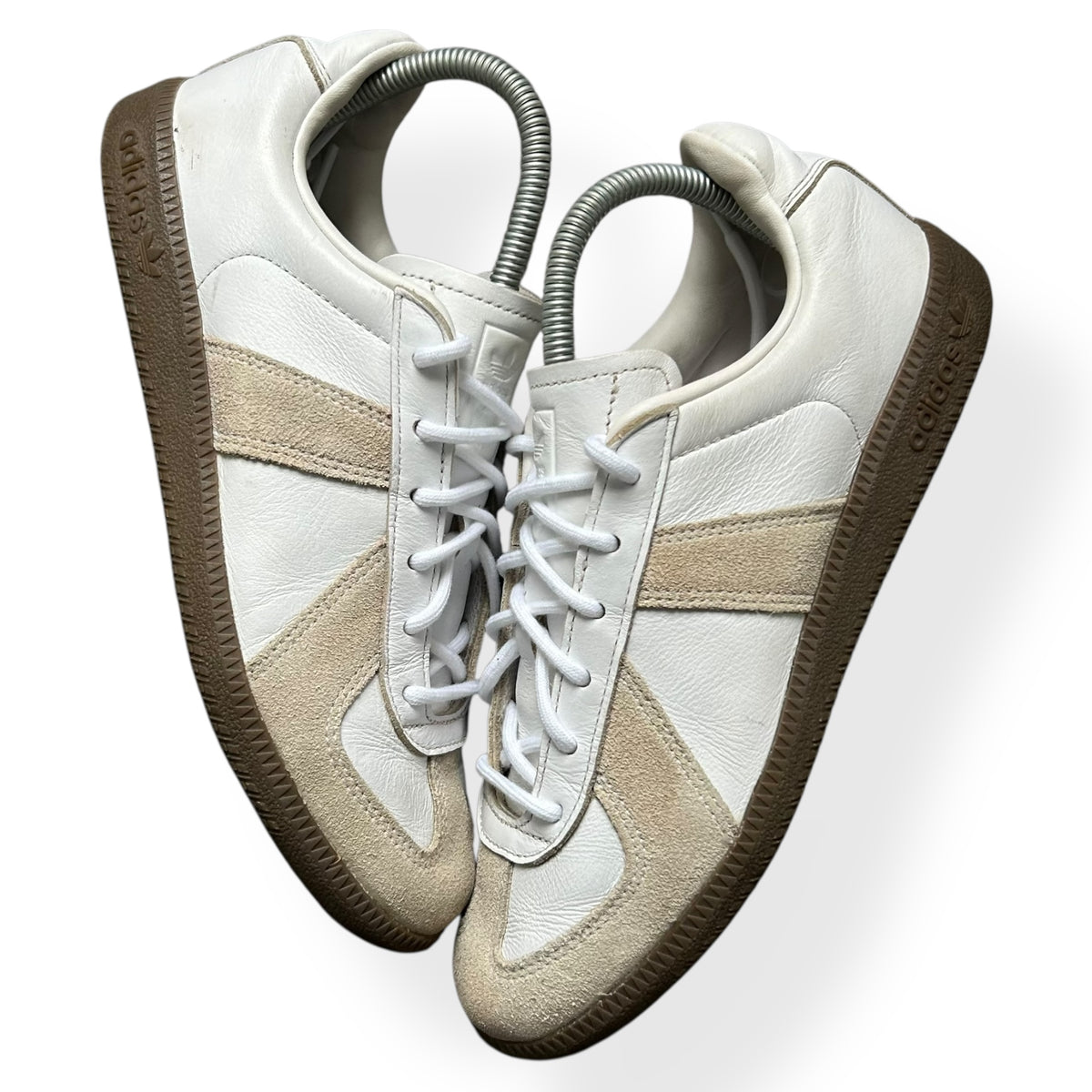 Adidas Bw Army Trainers White Grey UK 6