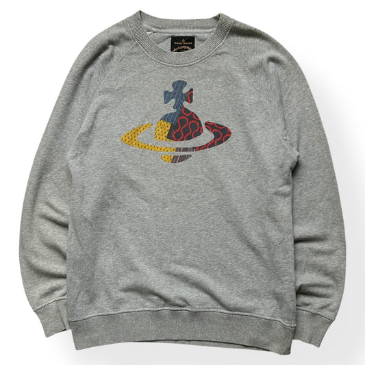 Vivienne Westwood Anglomania Big Logo Orb Sweatshirt Jumper M