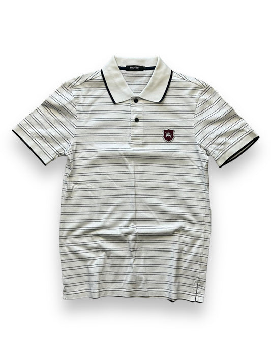 Burberry Black Label Striped Polo Shirt S