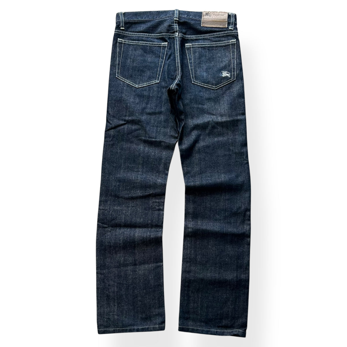 Vintage Burberry Blue Label Straight Raw Denim Jeans W29 L29