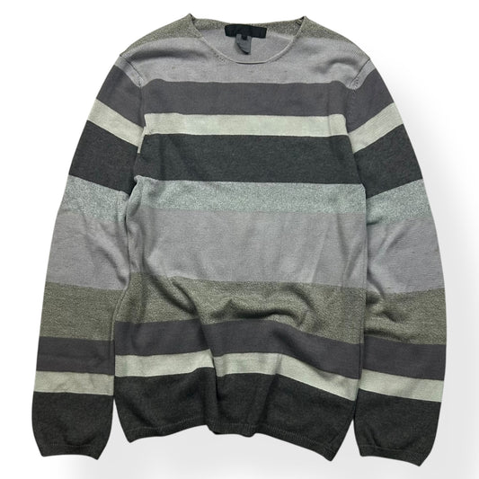Vintage Comme Des Garcons SHIRT Striped Knit Jumper S