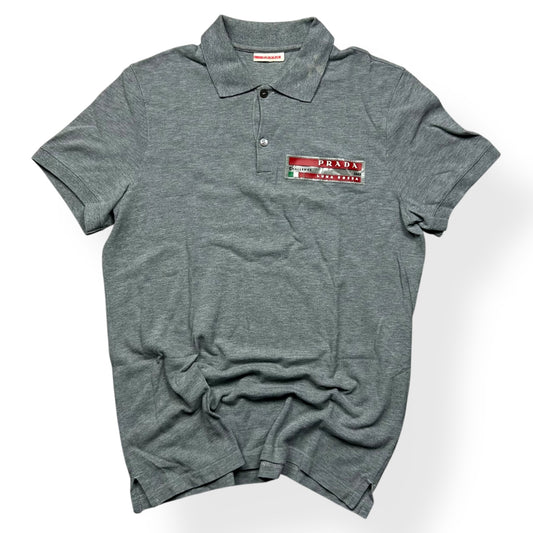 Vintage Prada Luna Rossa Polo Shirt L