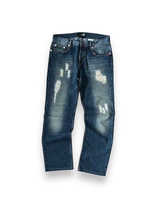 Vintage Moschino Denim Straight Leg Jeans W32 L30