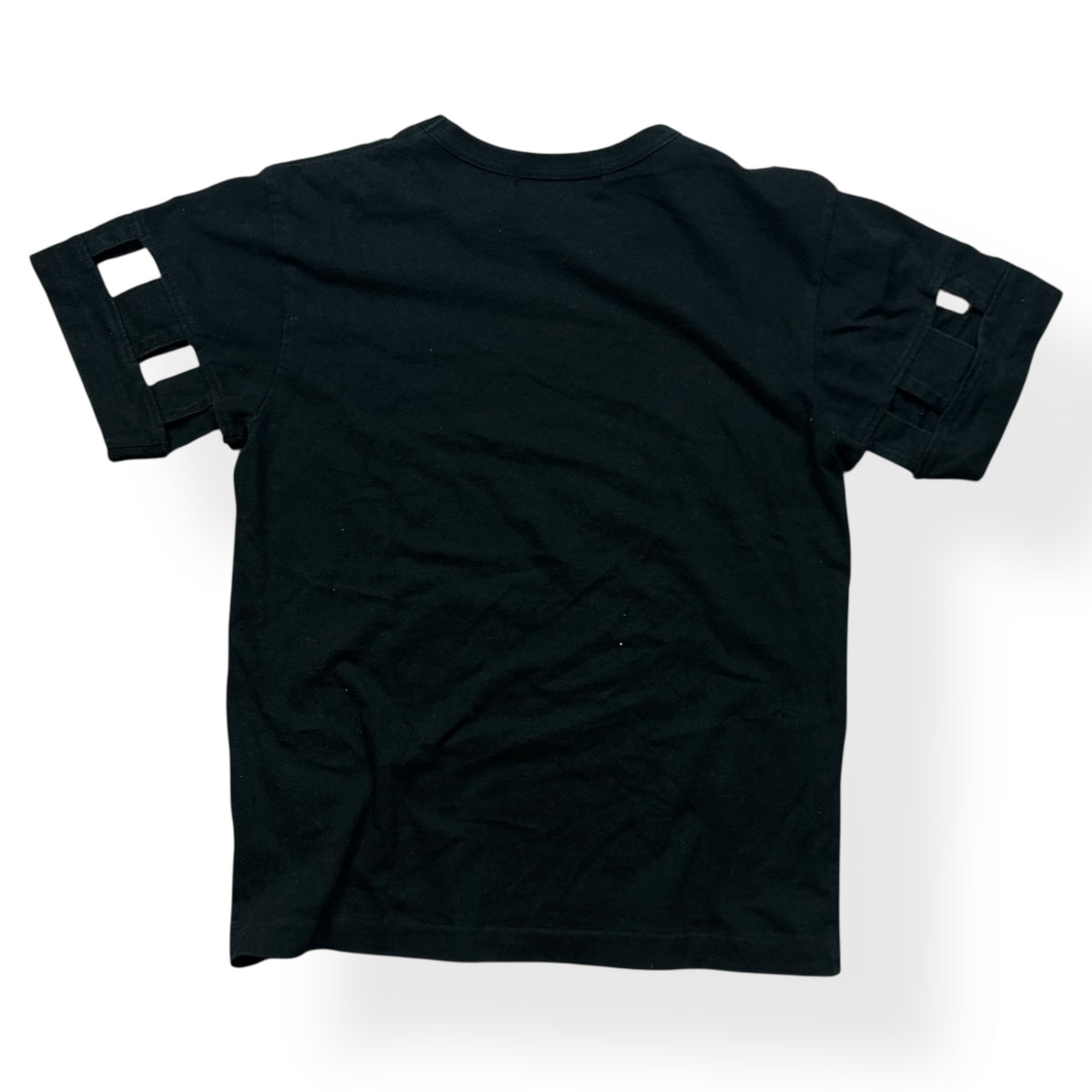Comme Des Garcons Black Cut Out T-Shirt S