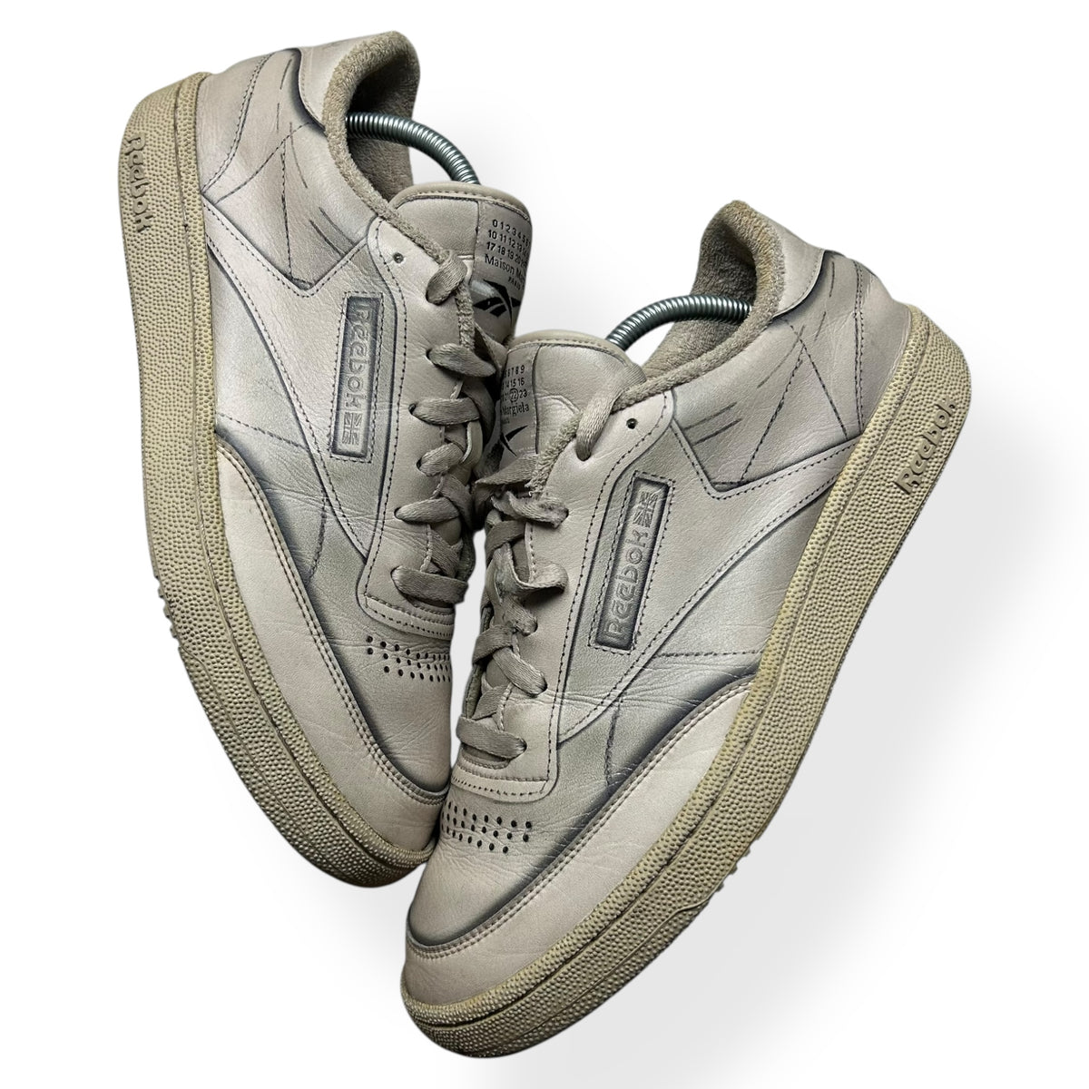 Reebok x Maison Margiela Project 0 Club C Beige UK 10