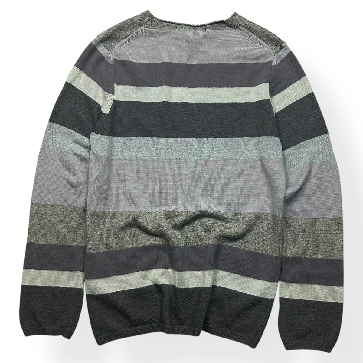 Vintage Comme Des Garcons SHIRT Striped Knit Jumper S