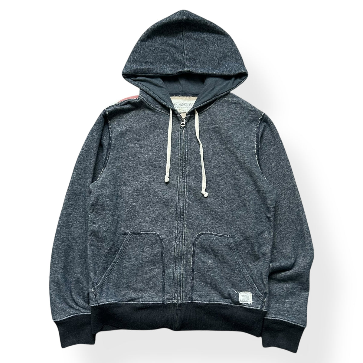 Ralph Lauren Denim and Supply USA Zip Up Hoodie S