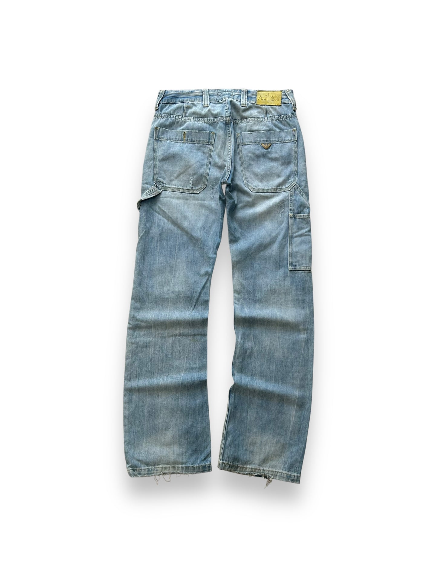 Vintage Armani Jeans Bootcut Carpenter Jeans W30 L32