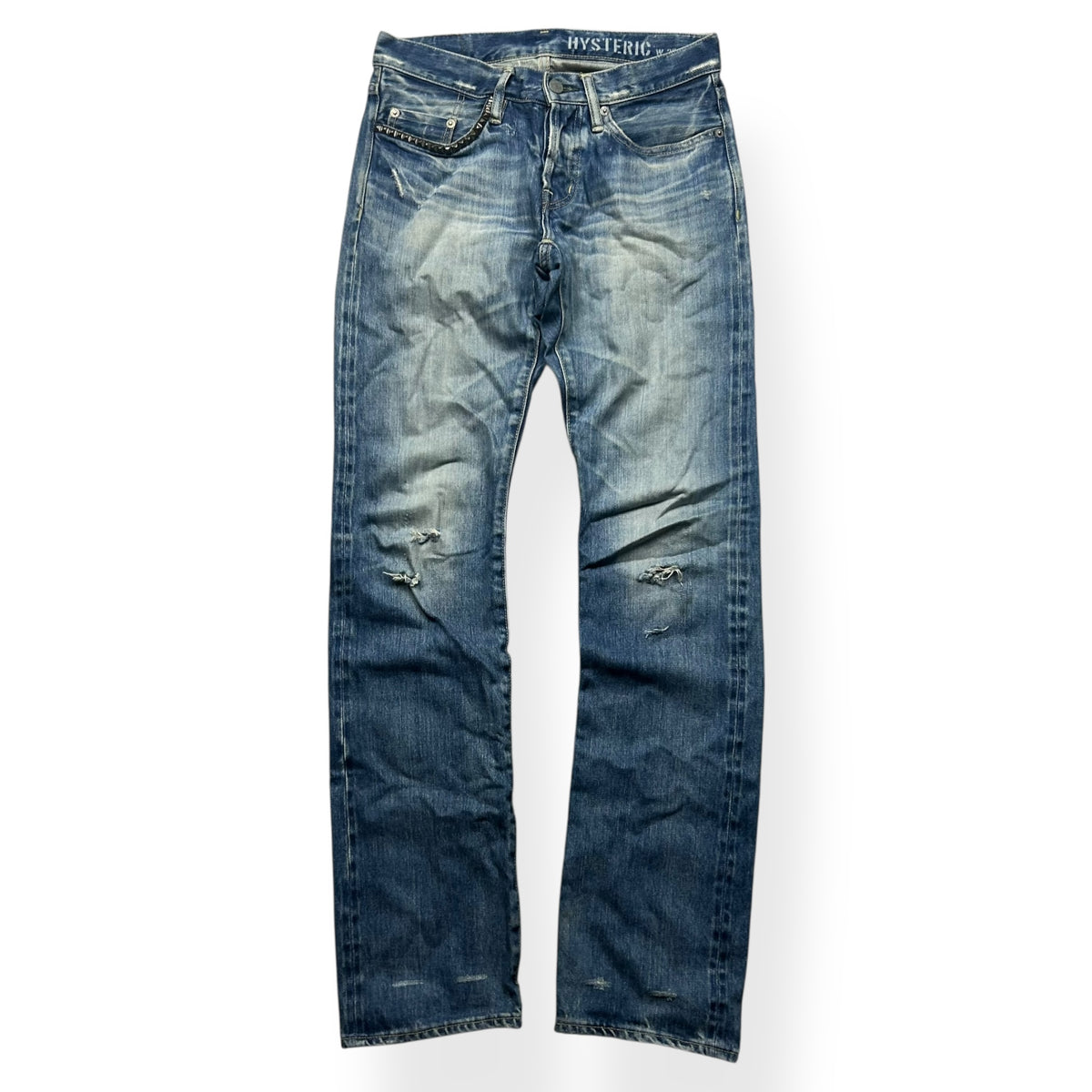 Hysteric Glamour Slim Skinny Studded Selvage Denim Jeans W28 L32