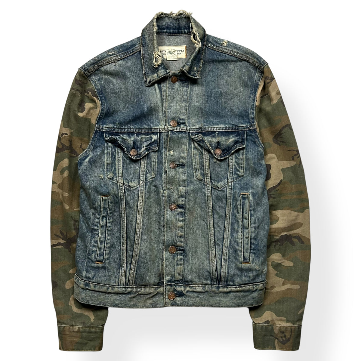 Ralph Lauren Denim & Supply Camo Denim Jacket S