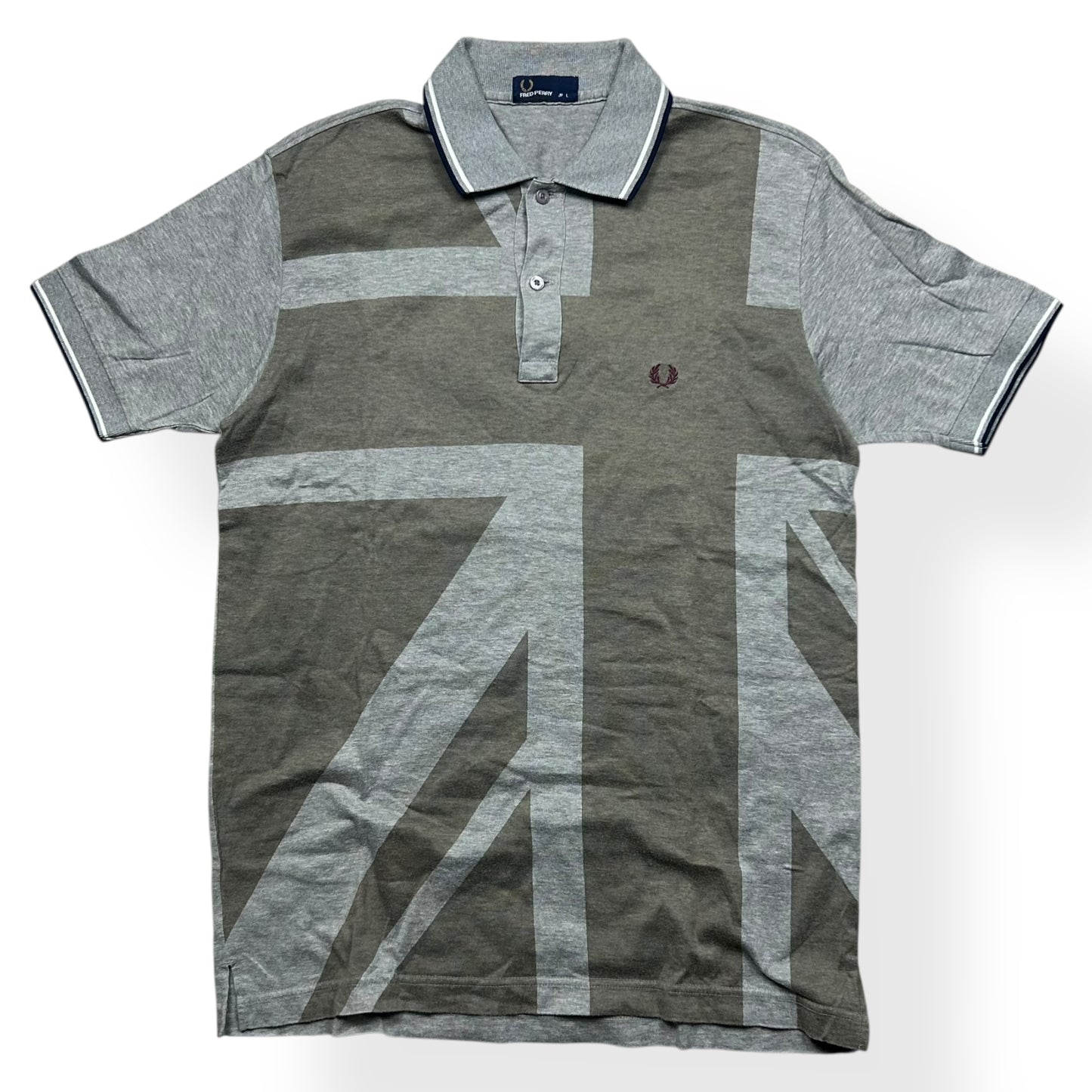 Fred Perry Union Jack Polo Shirt Size L