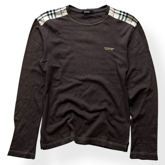 Burberry Black Label Nova Long Sleeve T Shirt S