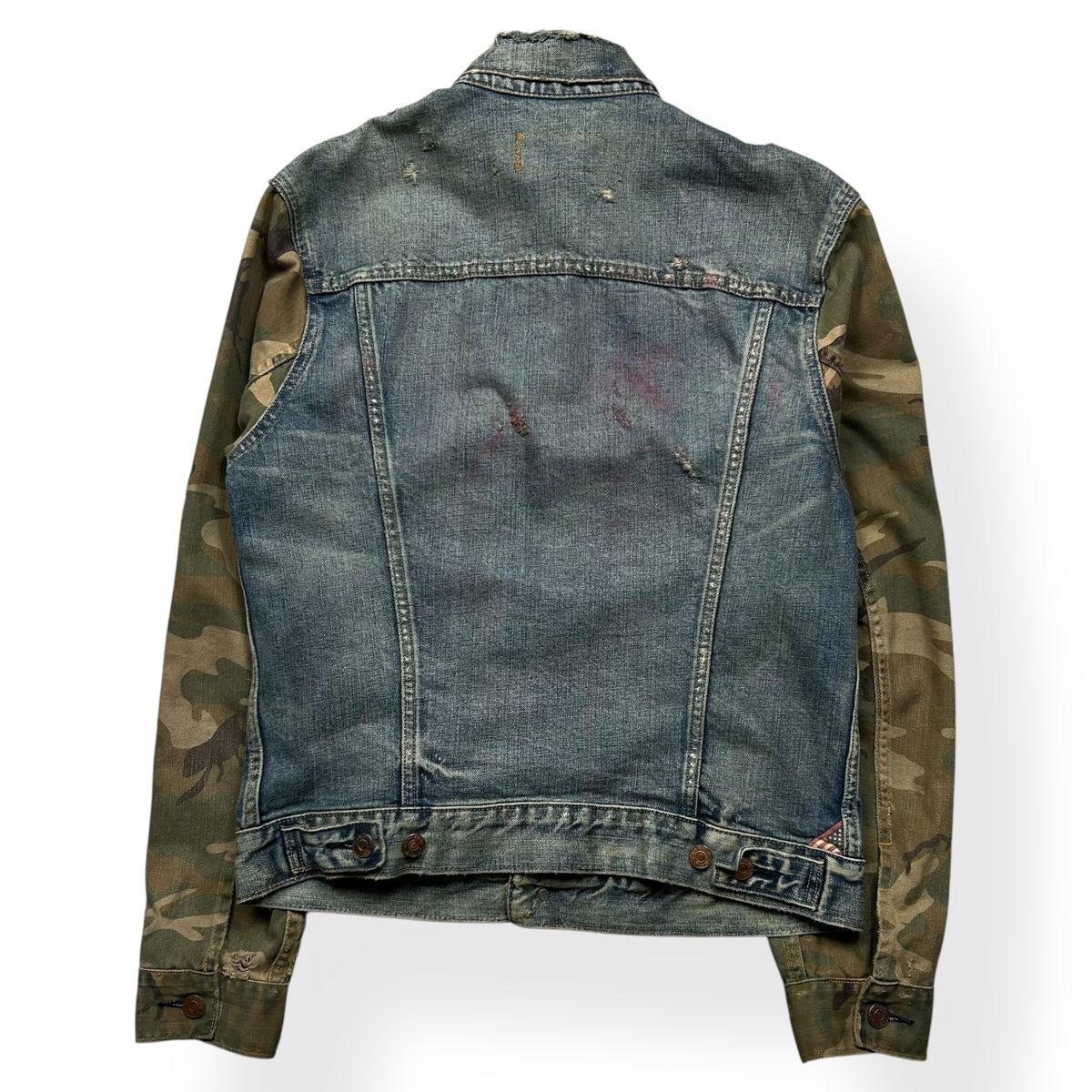 Ralph Lauren Denim & Supply Camo Denim Jacket S
