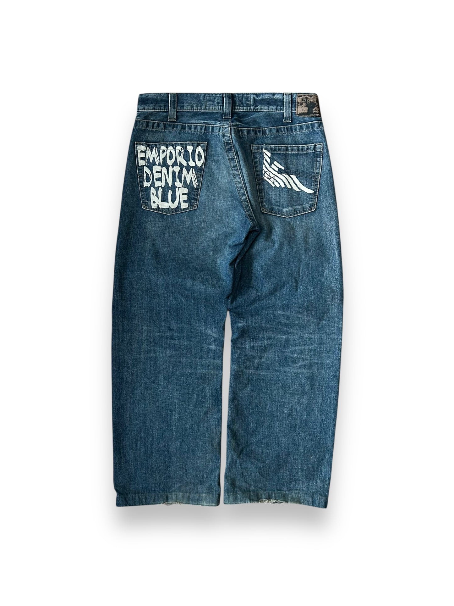 Vintage Armani Jeans Denim Baggy Jeans W36 L32