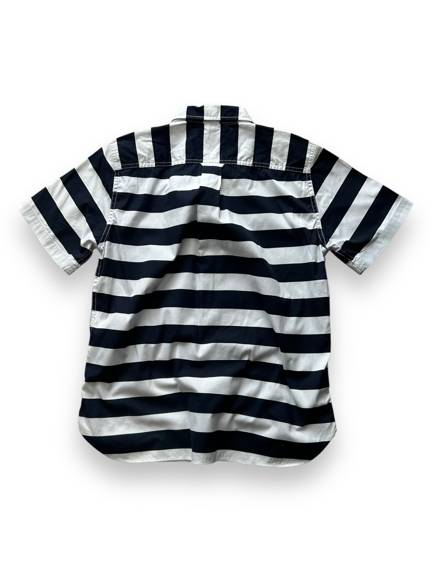 Comme Des Garcons Homme Striped Pocket Shirt S