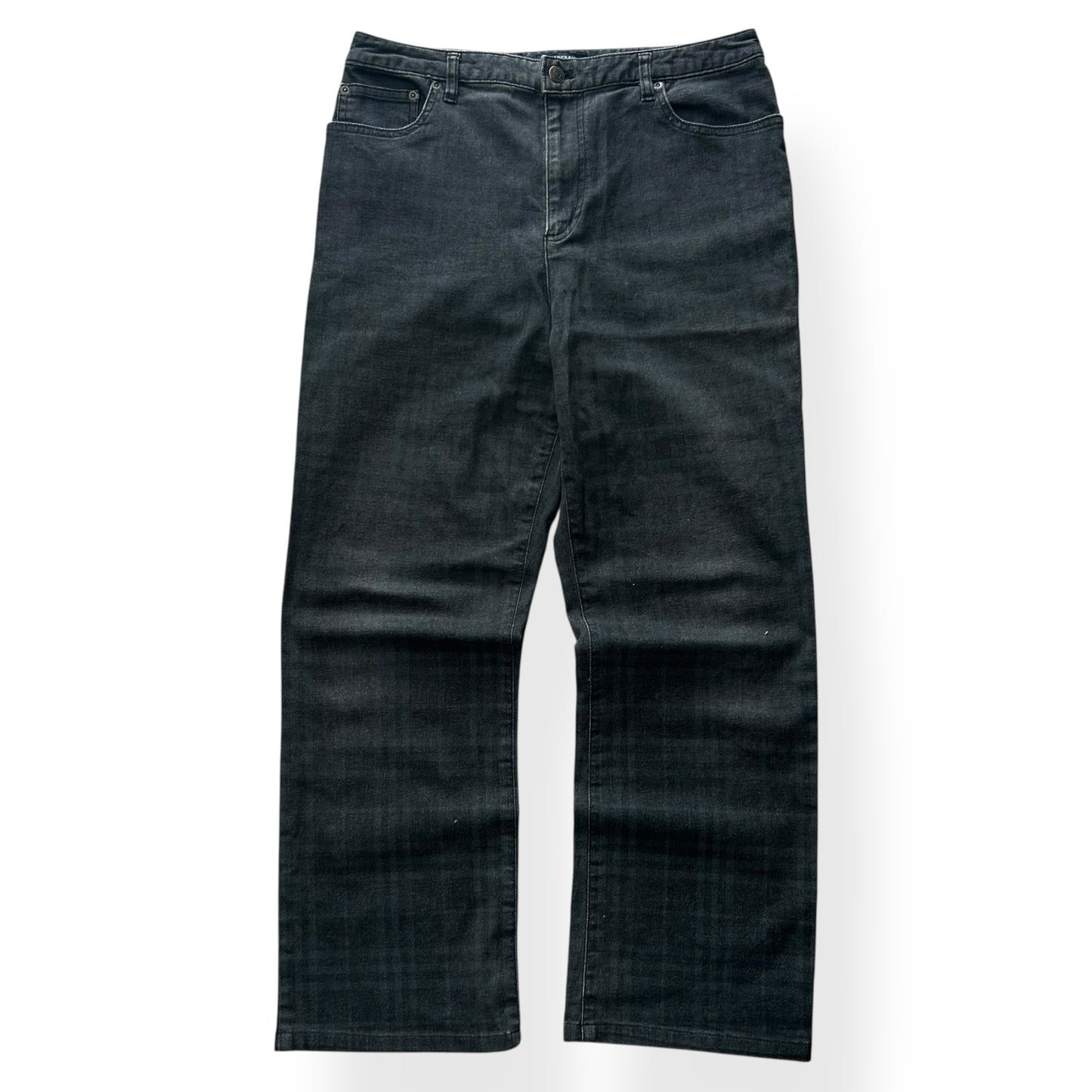 Vintage Burberry London Shadow Check Jeans W30 L28