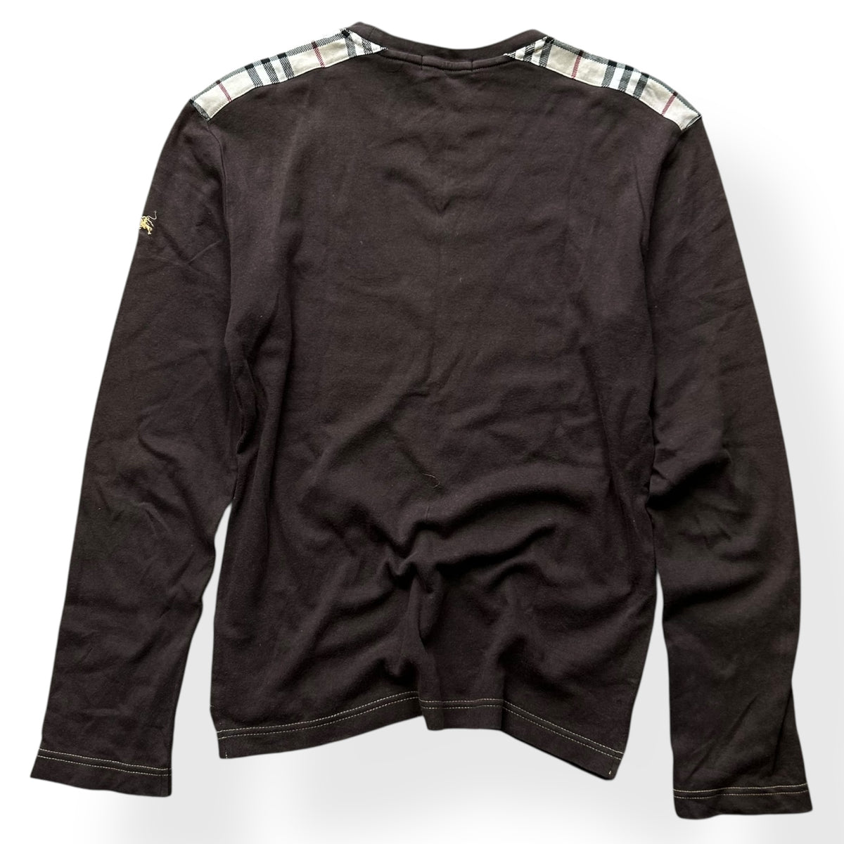 Burberry Black Label Nova Long Sleeve T Shirt S