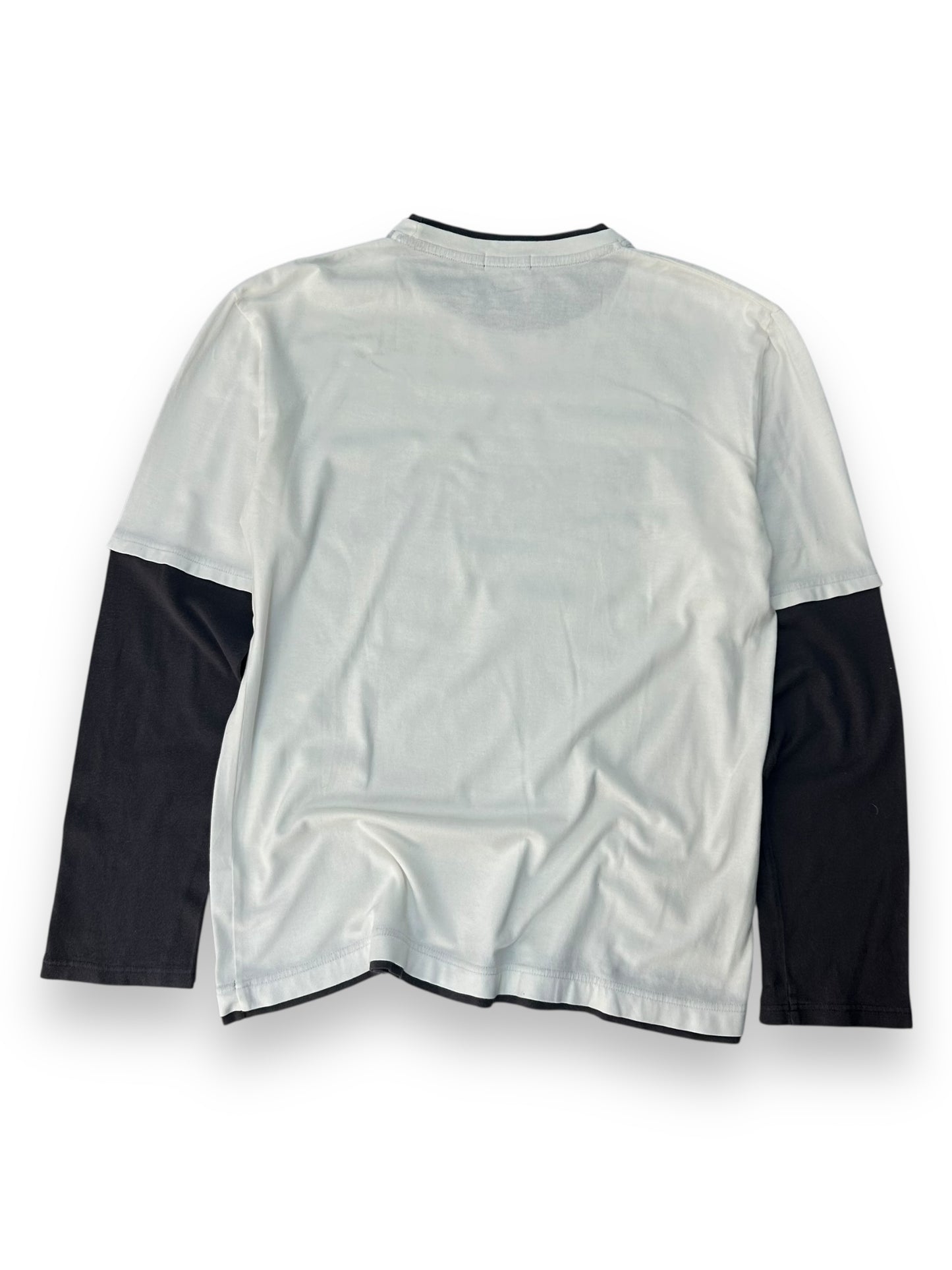 Burberry Black Label Union Jack Long Sleeve T Shirt M
