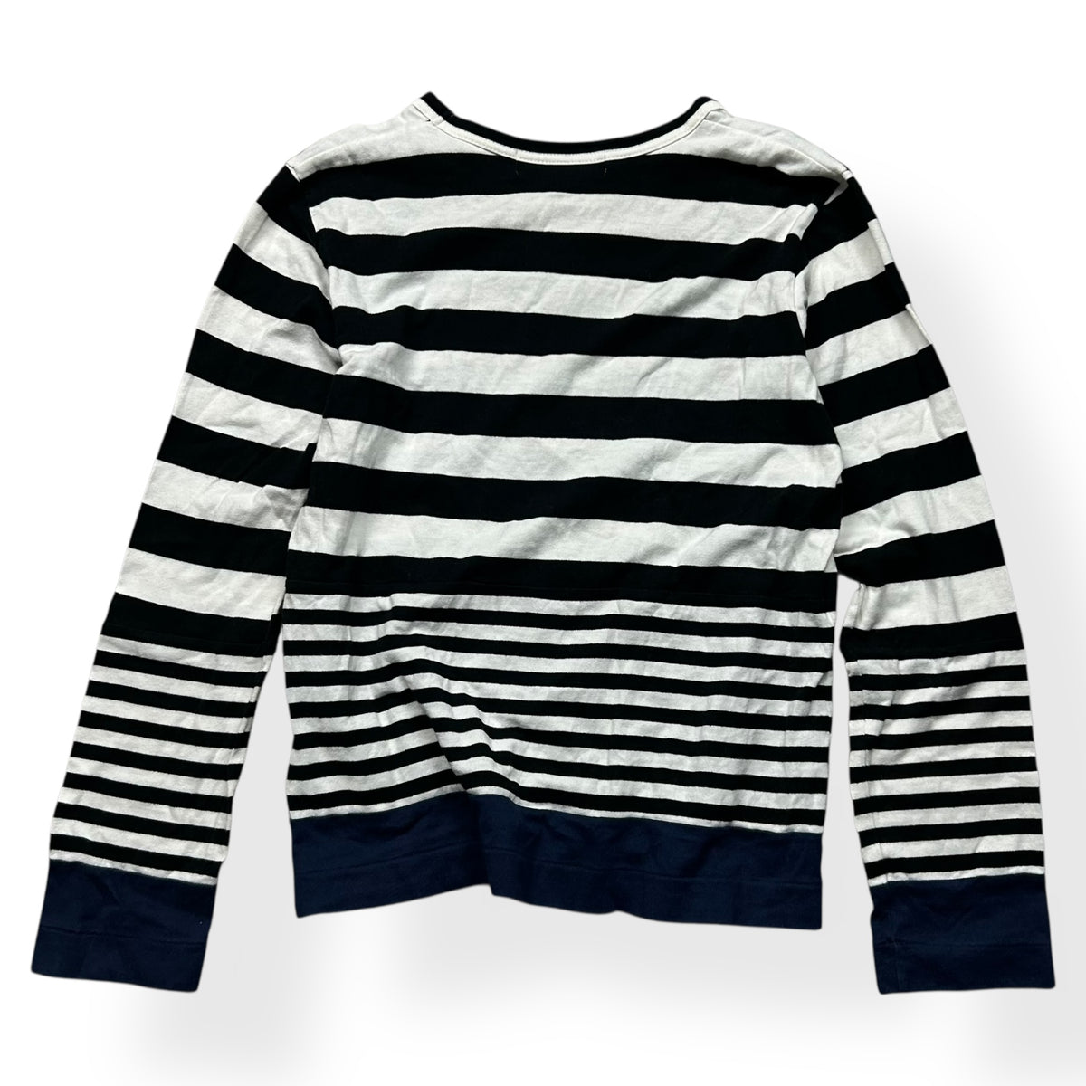 Comme des Garcons Black Striped Long Sleeve Shirt XS