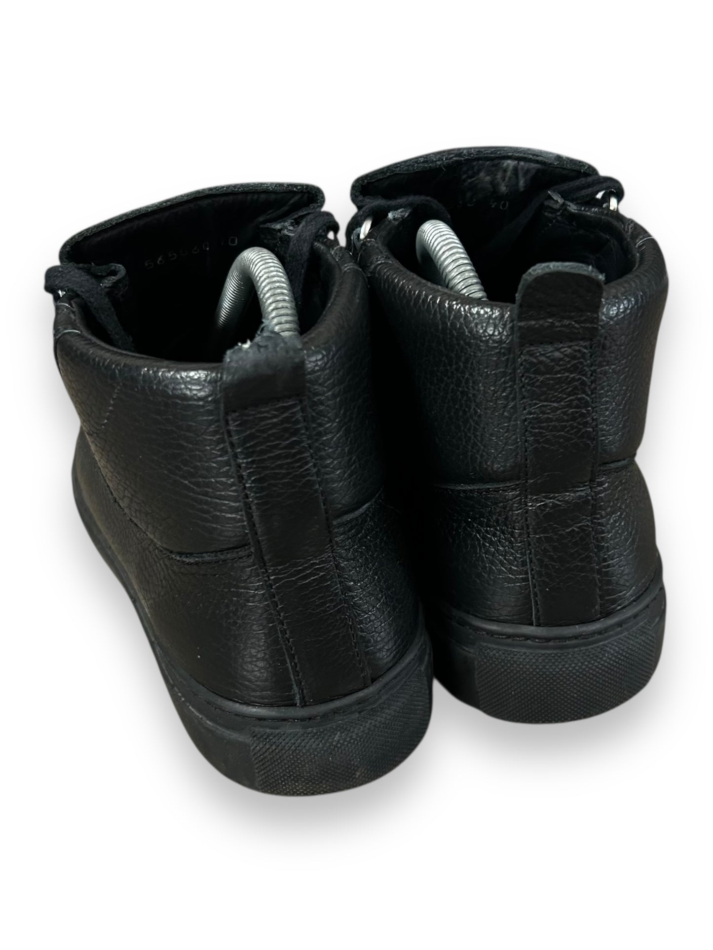 Mens Balenciaga Arena High Top Black Uk 7