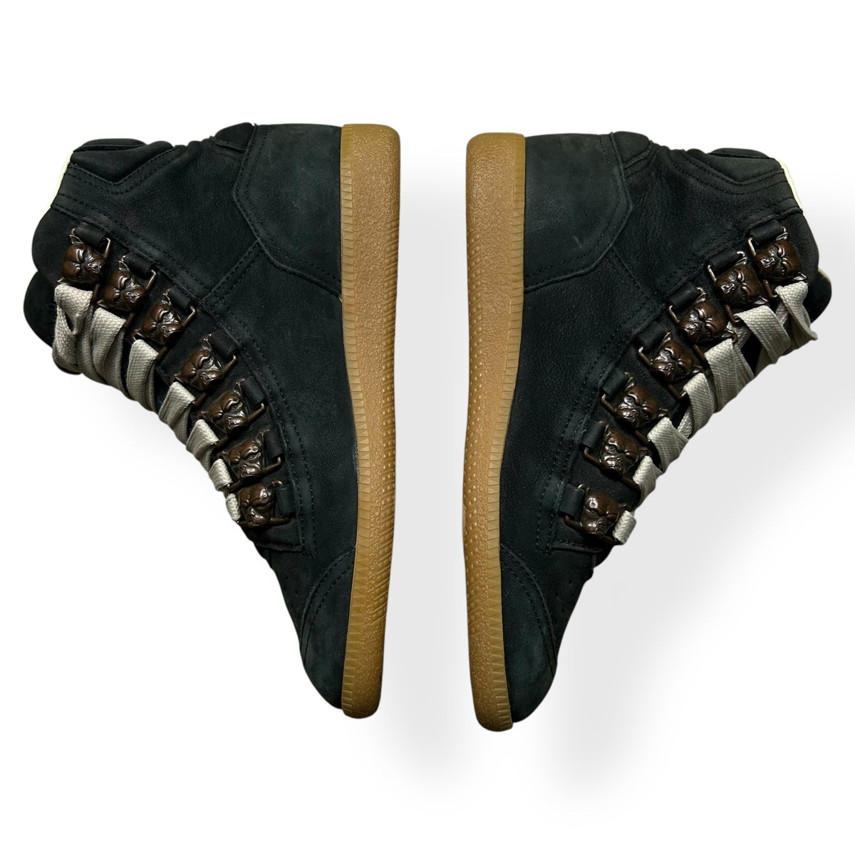 Maison Margiela Bulldog Chain Link High Top Trainers UK 6 Eu 39