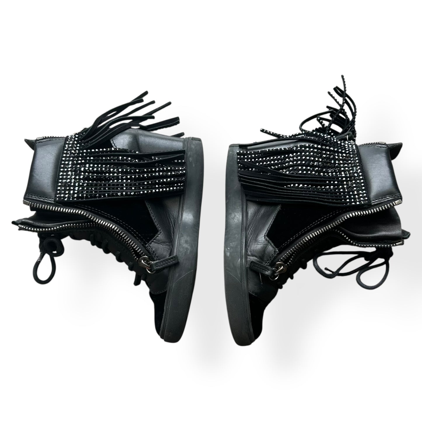 Giuseppe Zanotti Fringe Wedge Trainer UK 5