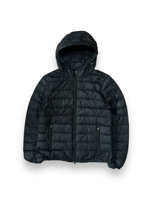 Vintage Armani Jeans Puffer Jacket Black M