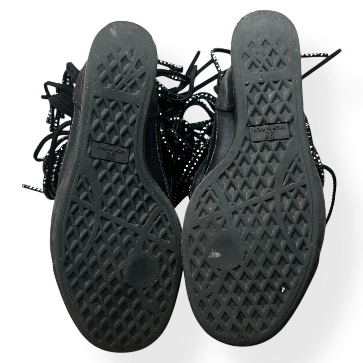 Giuseppe Zanotti Fringe Wedge Trainer UK 5
