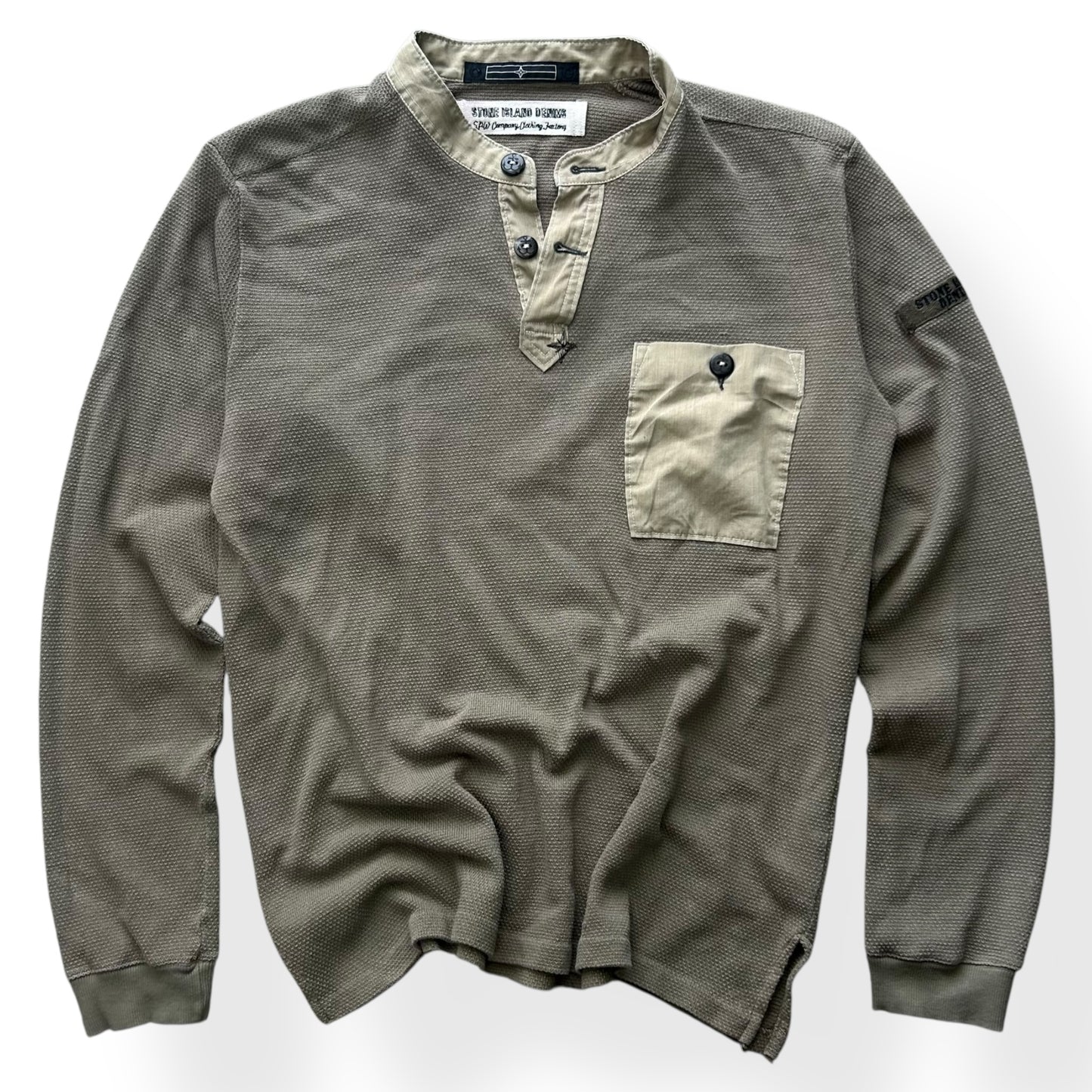 Stone Island Denims Henley Jumper L