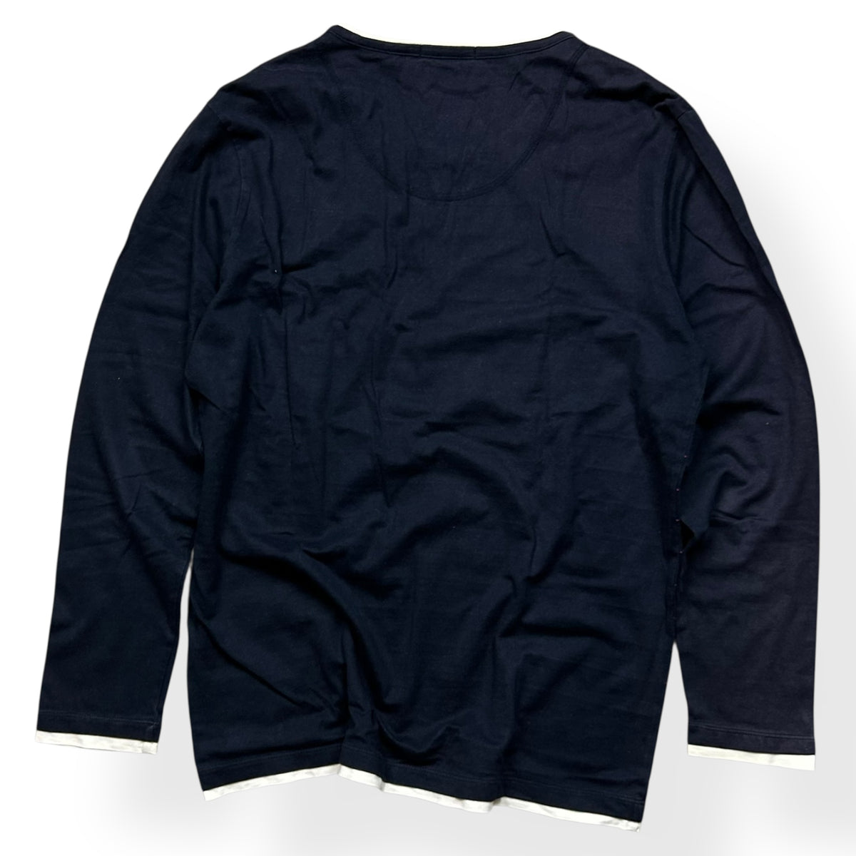 Burberry Black Label Striped Long Sleeve T Shirt M
