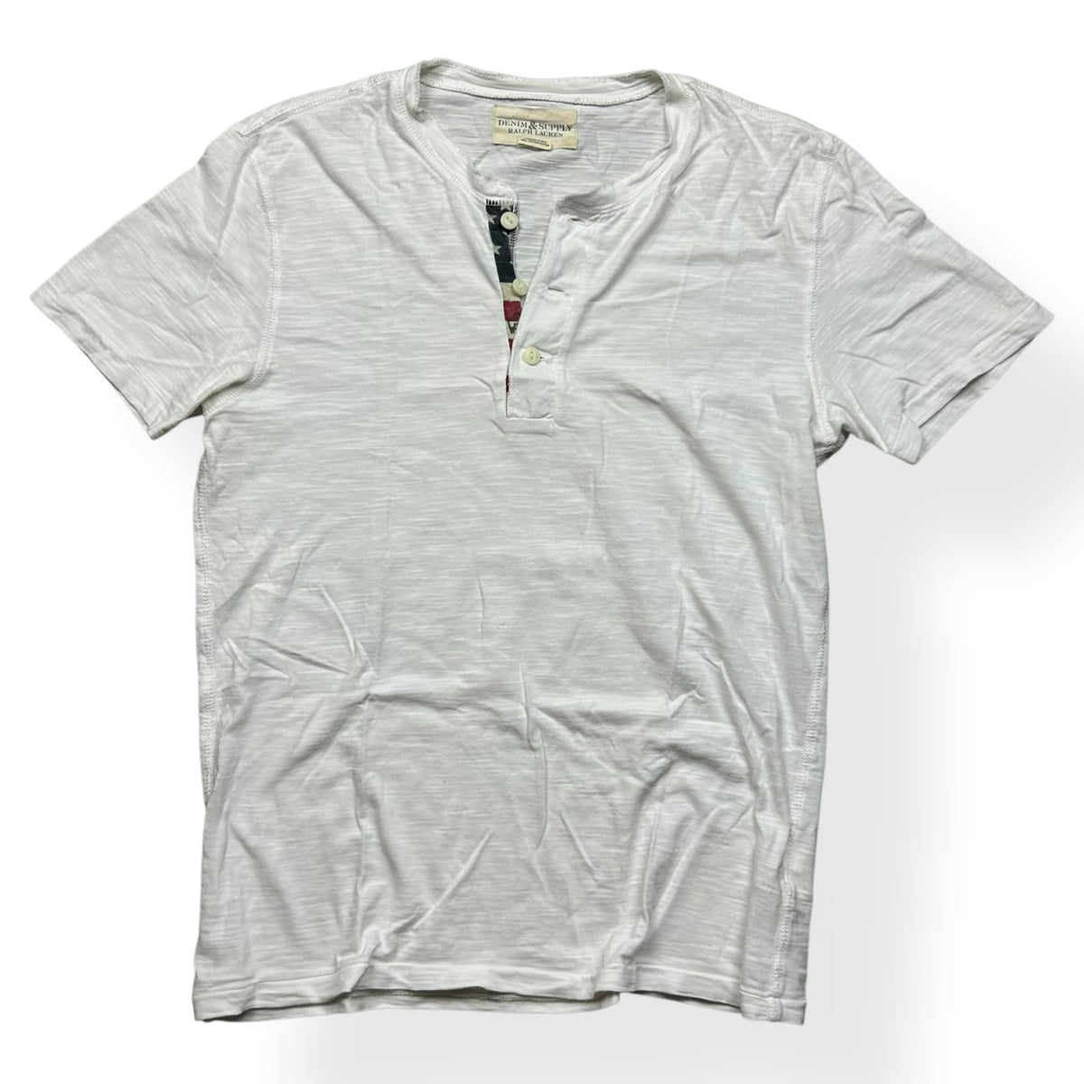 Ralph Lauren Denim and Supply USA Henley T Shirt S