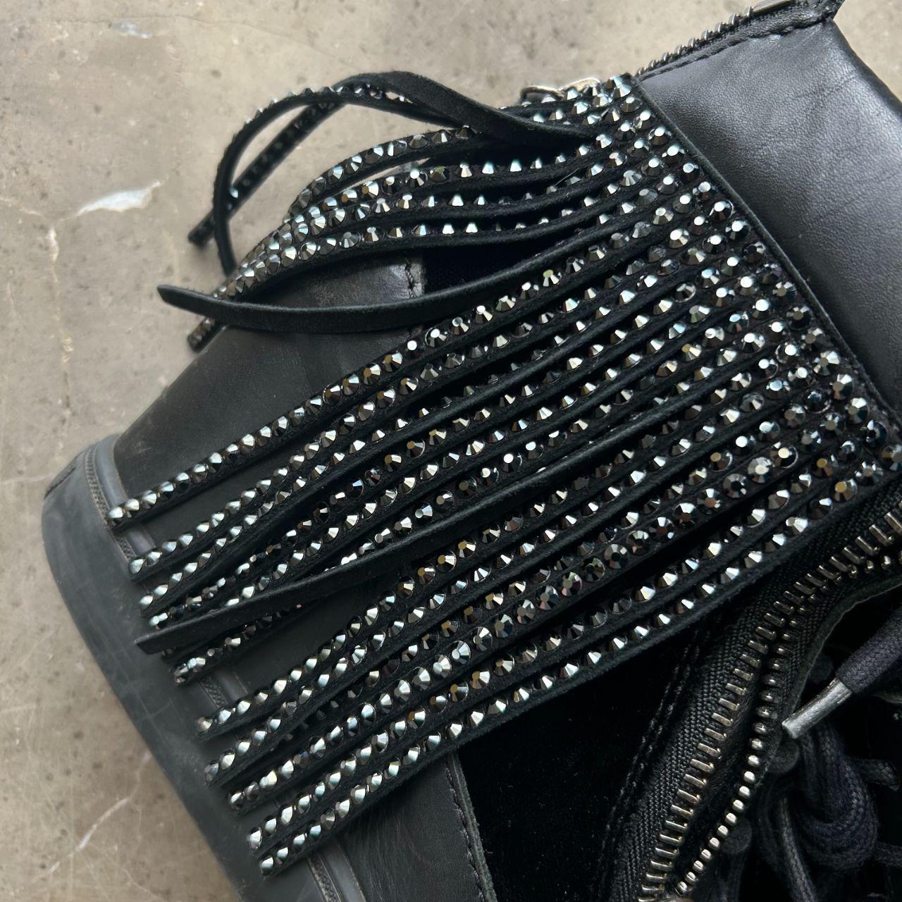 Giuseppe Zanotti Fringe Wedge Trainer UK 5