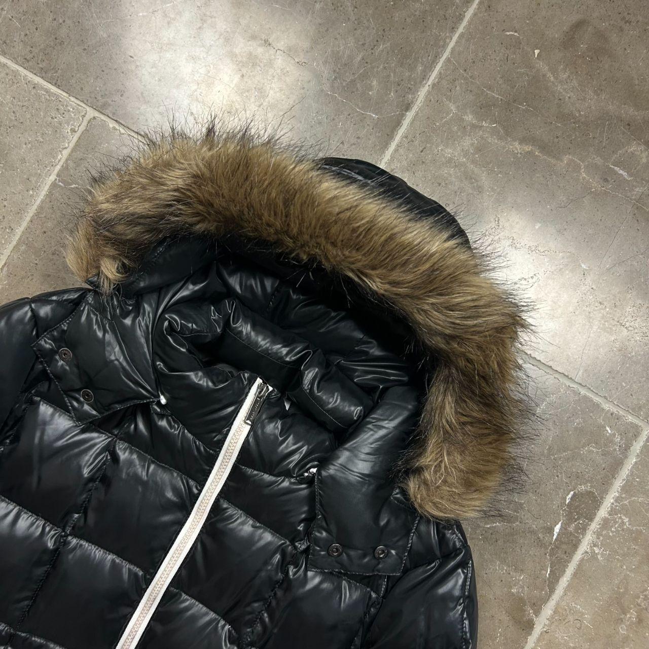 Converse Japanese Fur Hood Square Stitch Puffer Jacket L