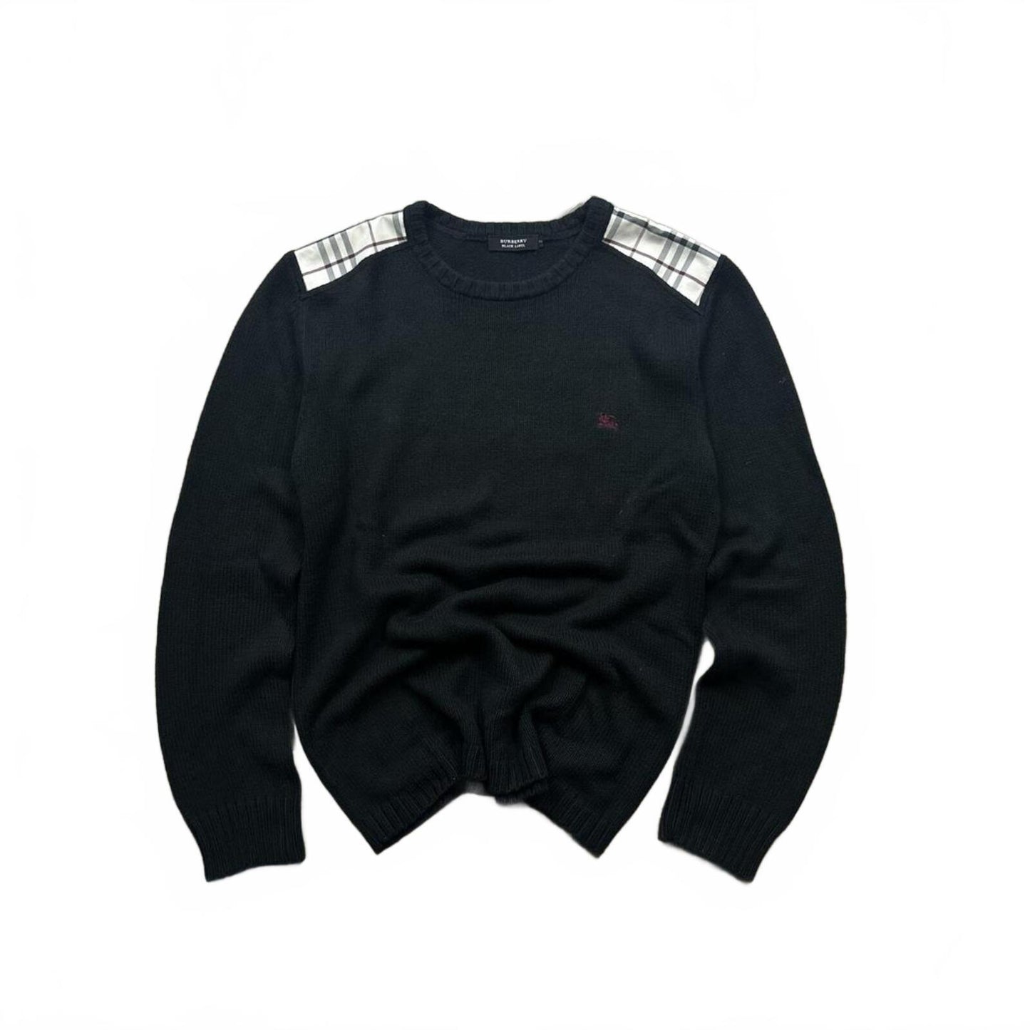 Burberry Black Label Nova Check Knit Jumper S
