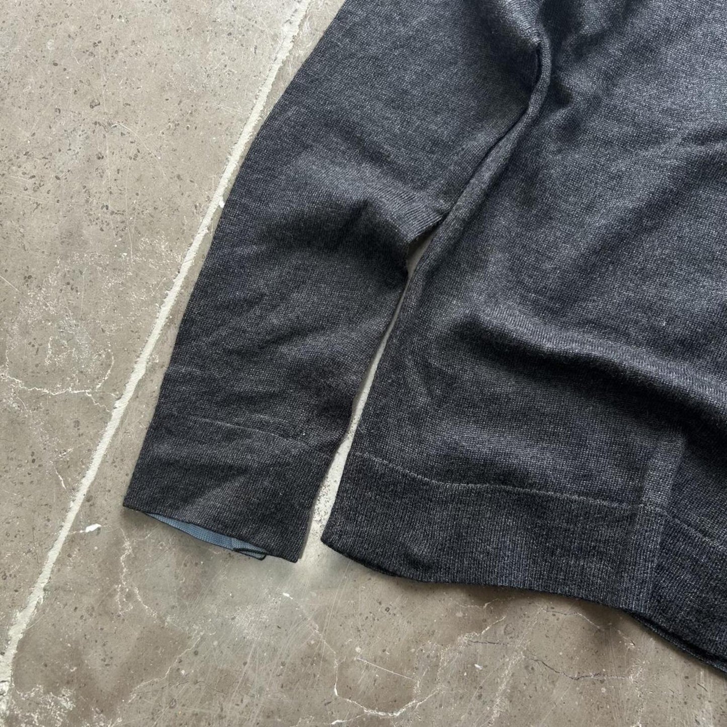 Burberry Black Label Henley Knit Jumper XS