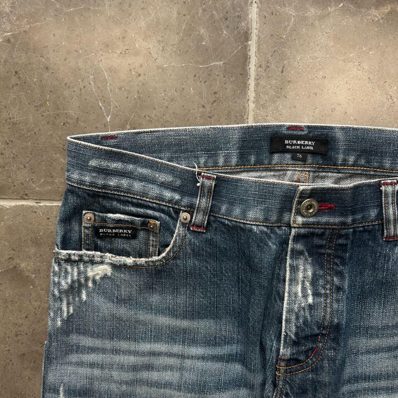 Vintage Burberry Black Label Relaxed Straight Jeans W31 L31