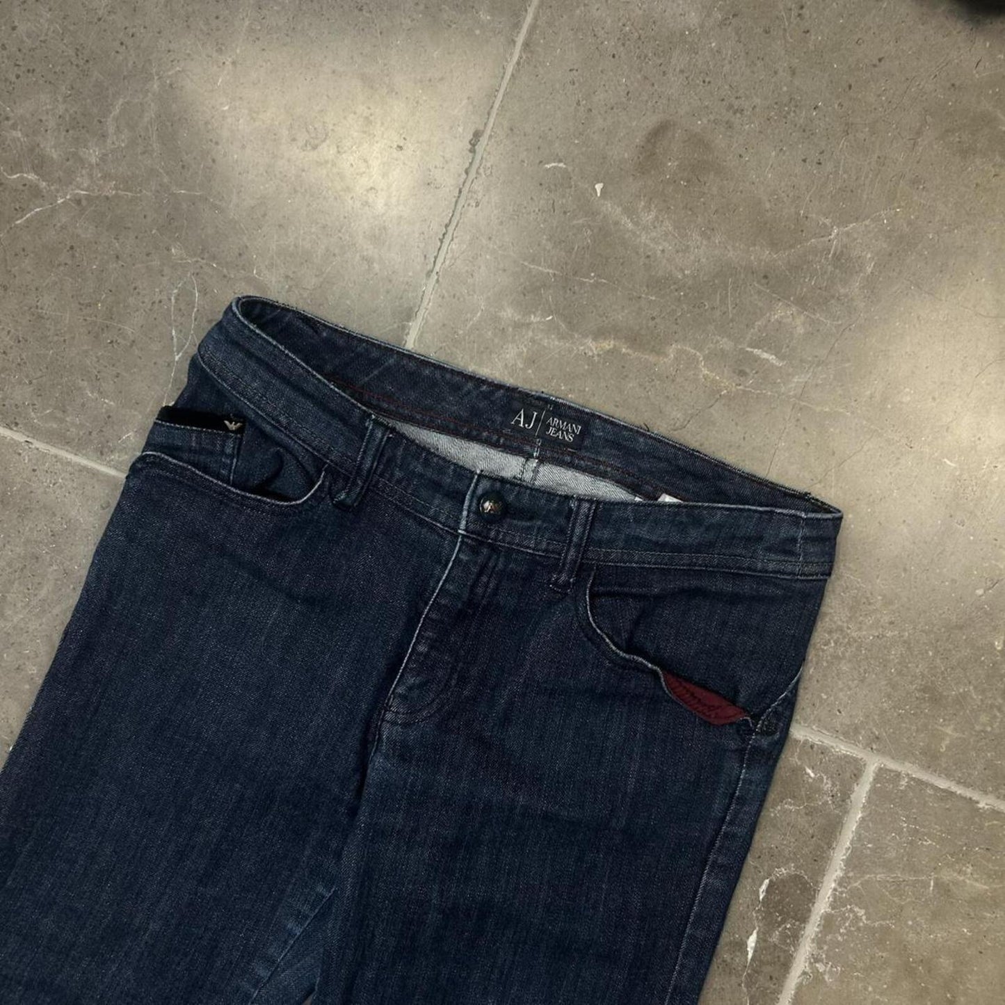 Vintage Armani Jeans Bootcut / Flared Jeans W28 L32
