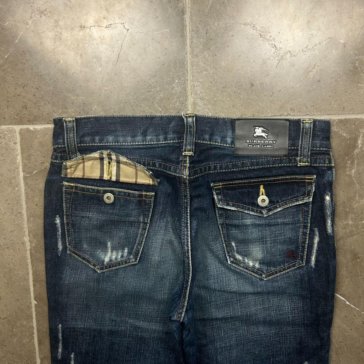 Vintage Burberry Black Label Bootcut Jeans W31 L32