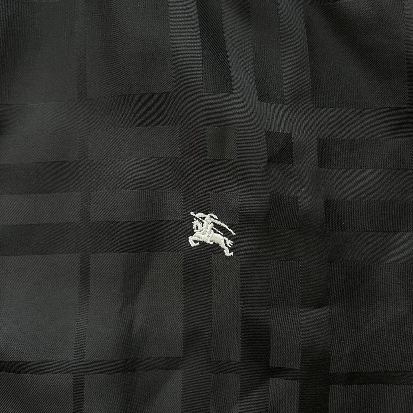 Burberry Black Label Shadow Check Lightweight Windbreaker Jacket M
