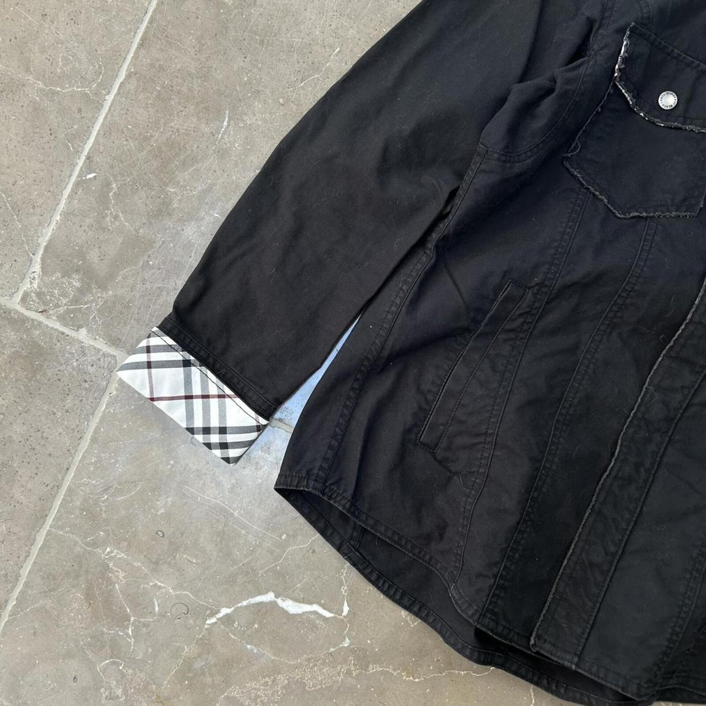 Burberry Black Label Military Utility Jacket / Over Shirt S