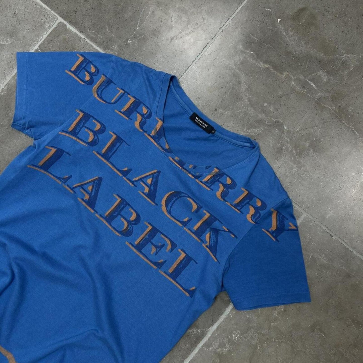 Burberry Black Label Spell out T Shirt S