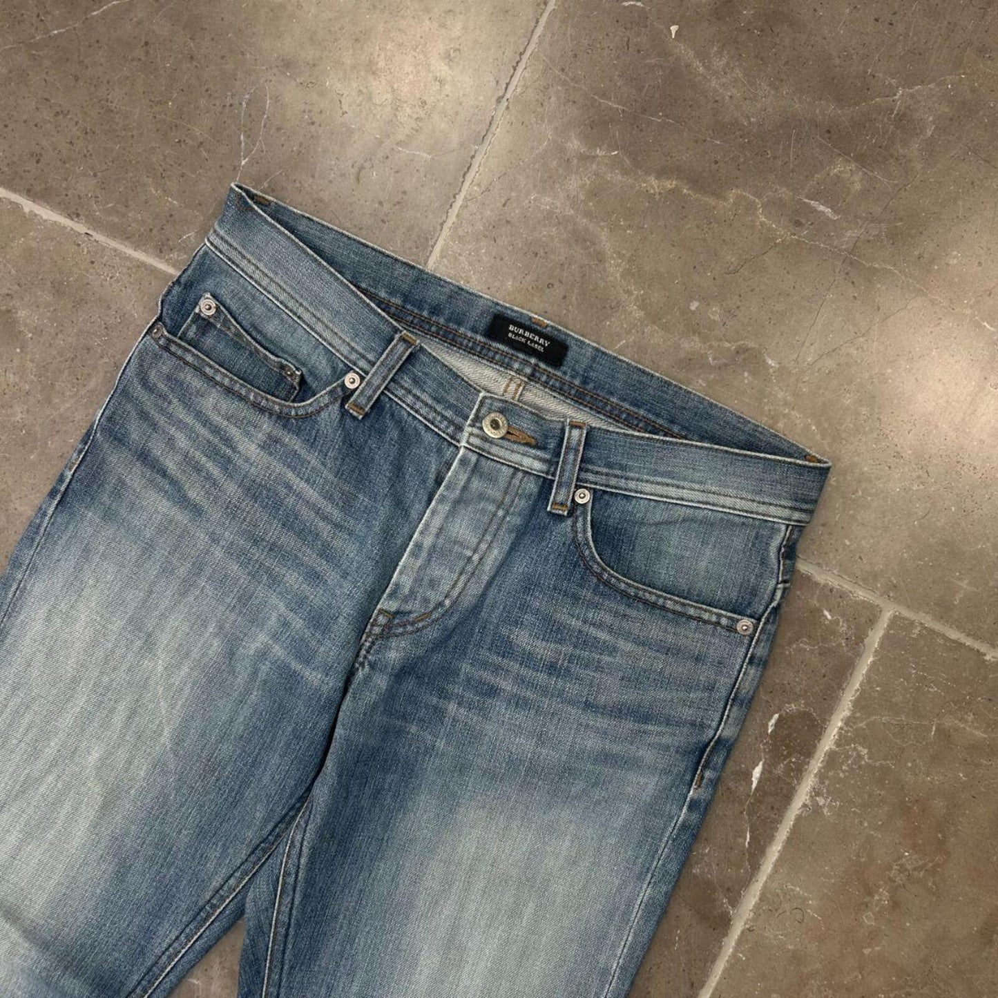 Vintage Burberry Black Label Relaxed Bootcut Jeans W30 L29