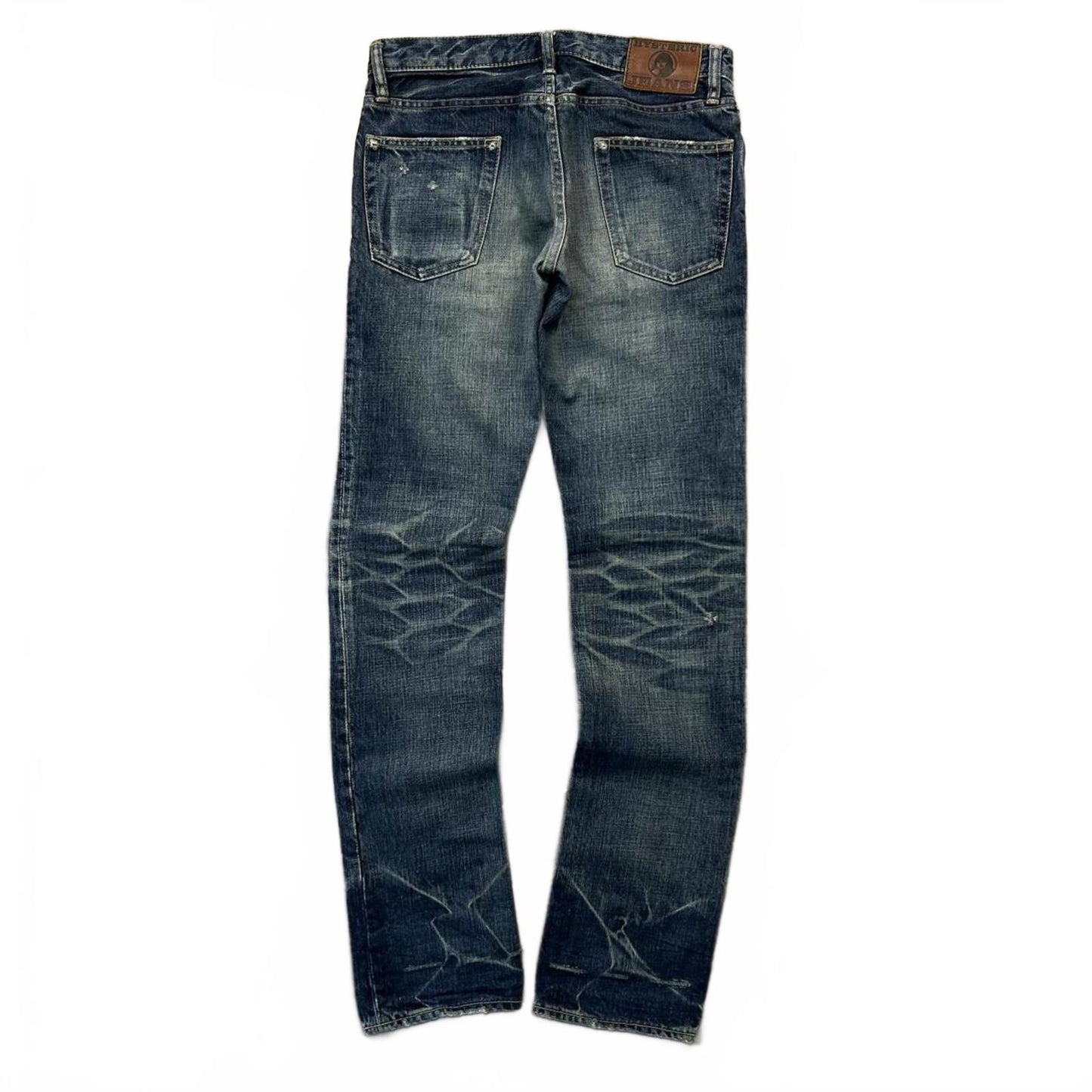 Hysteric Glamour Skinny Studded Ripped Denim Jeans W30 L32