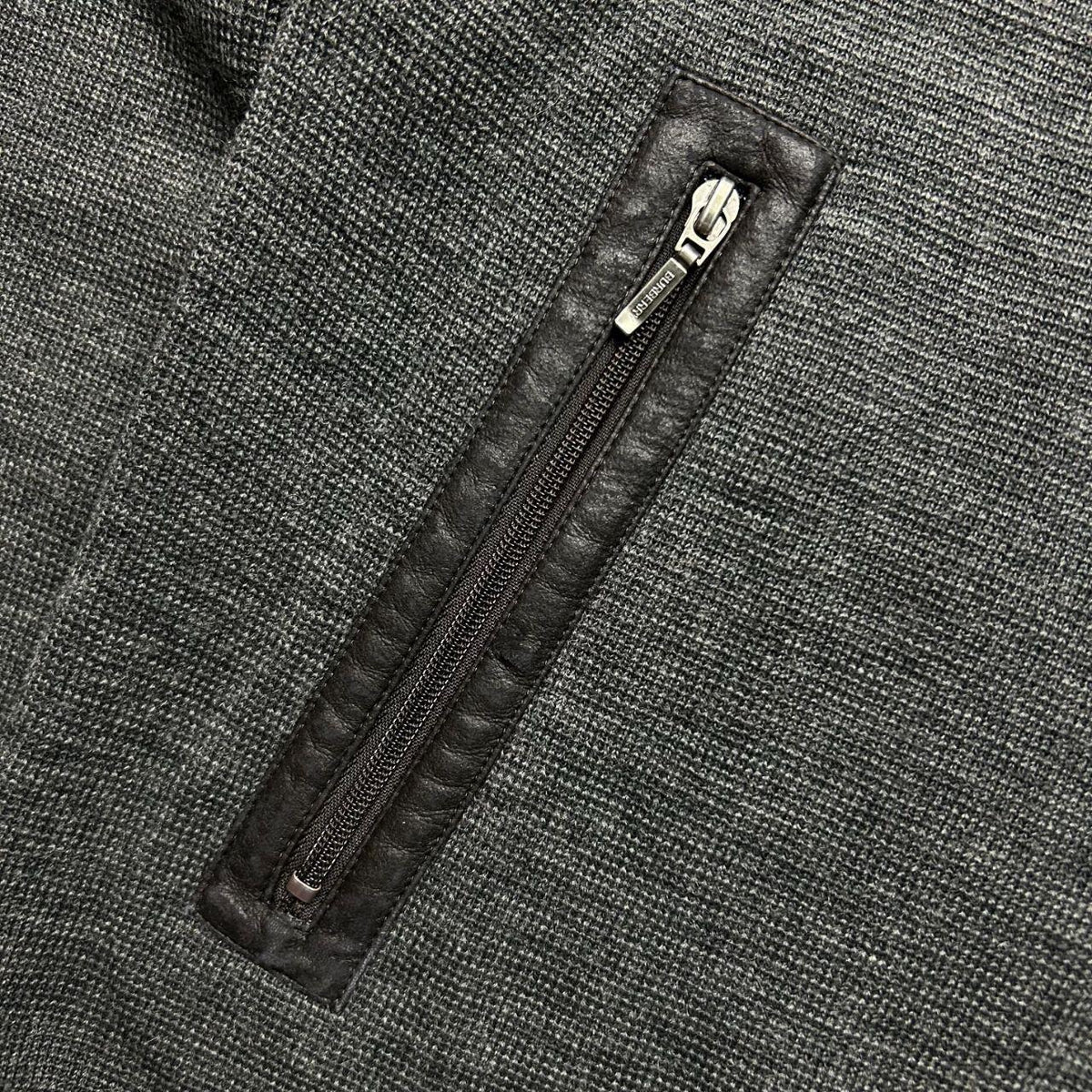 Burberry Black Label Knit Zip Up Jumper M