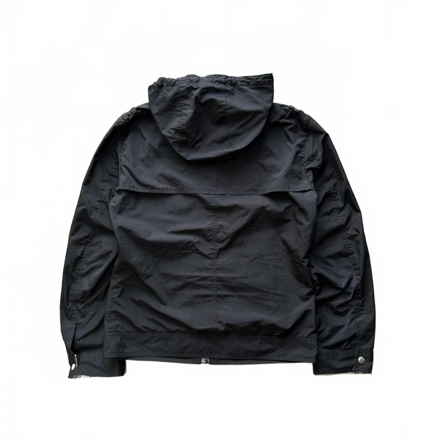 Burberry Black Label Nova Check Windbreaker Jacket S