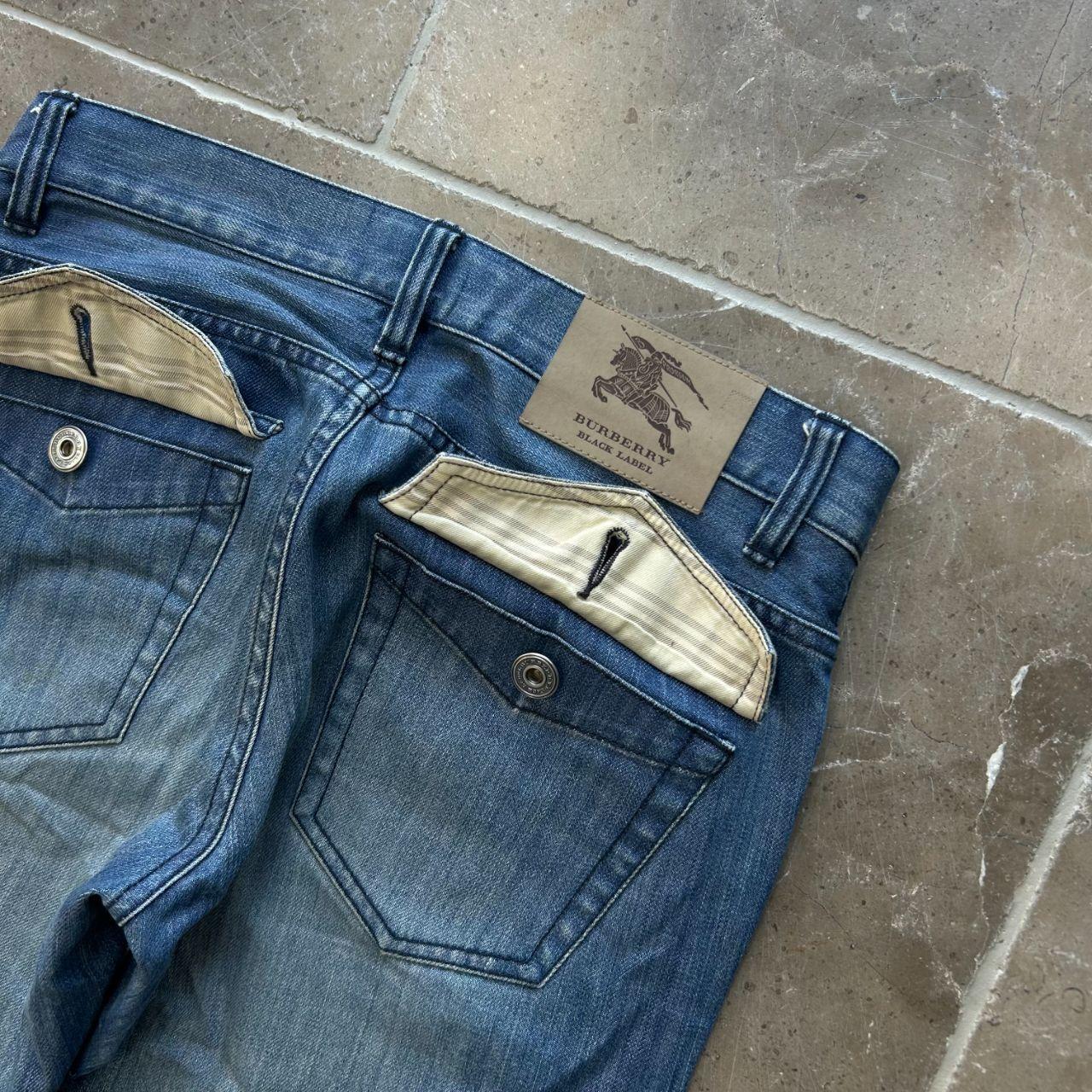 Vintage Burberry Black Label Relaxed Bootcut Jeans W29 L29